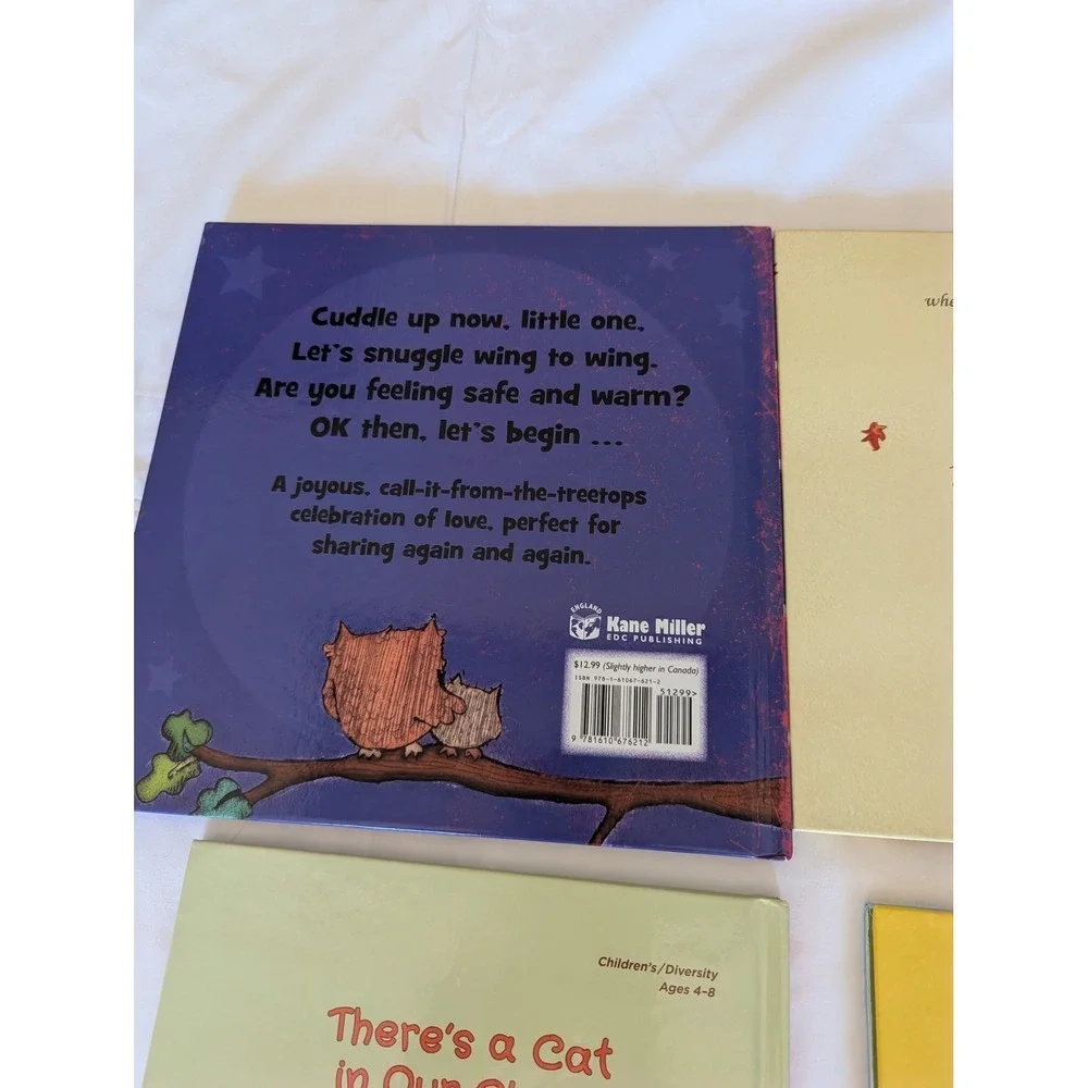 4 Kids Hardcover Book Lot | Pete the Cat,‎ Love You Hoo | Preschool Kindergarten